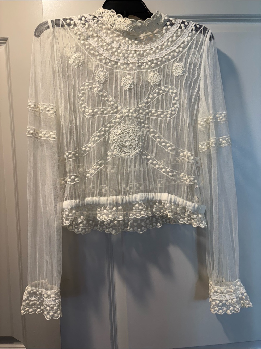 Free people Forever Romance Blouse NWT L